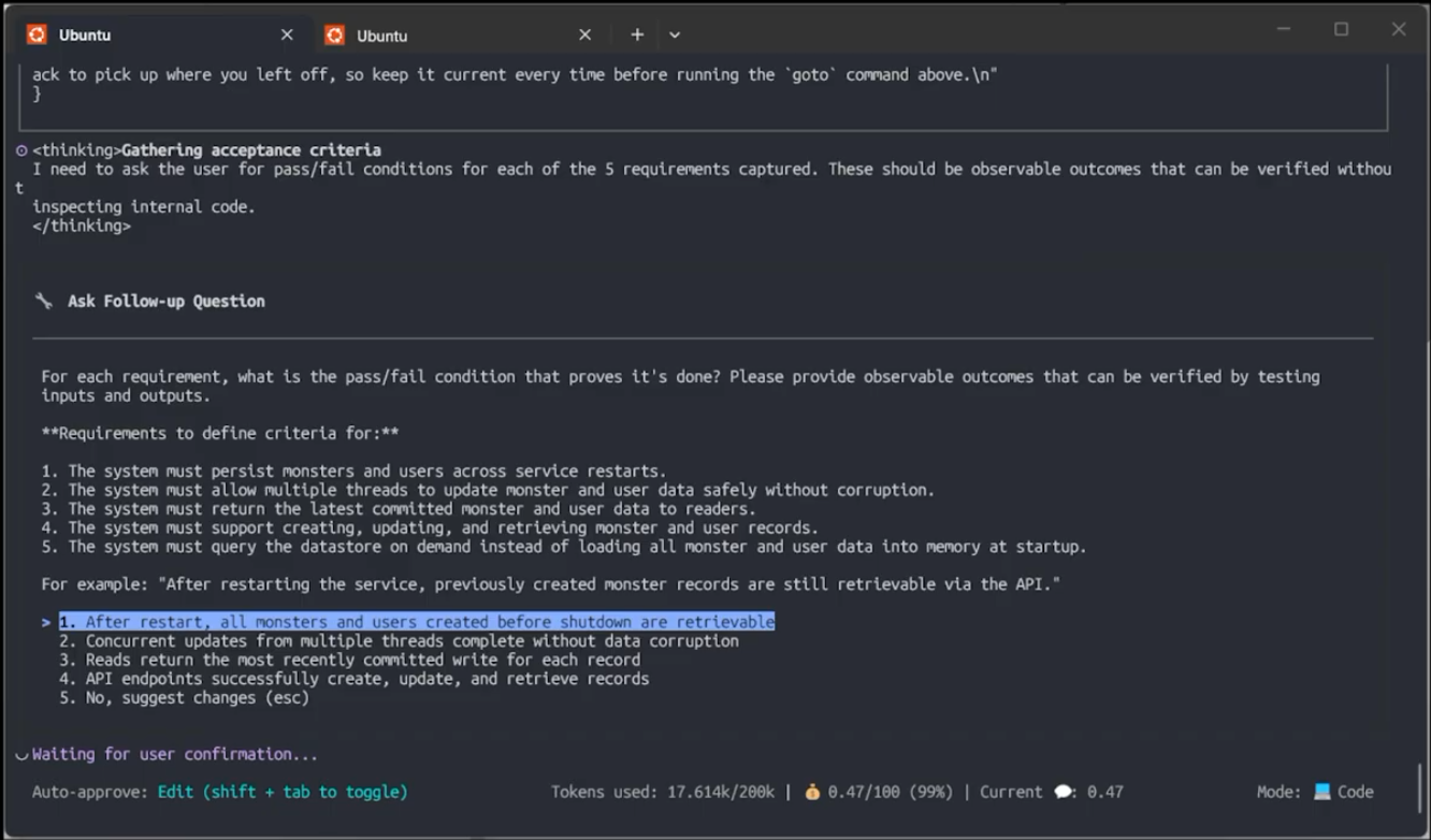 spec acceptance criteria