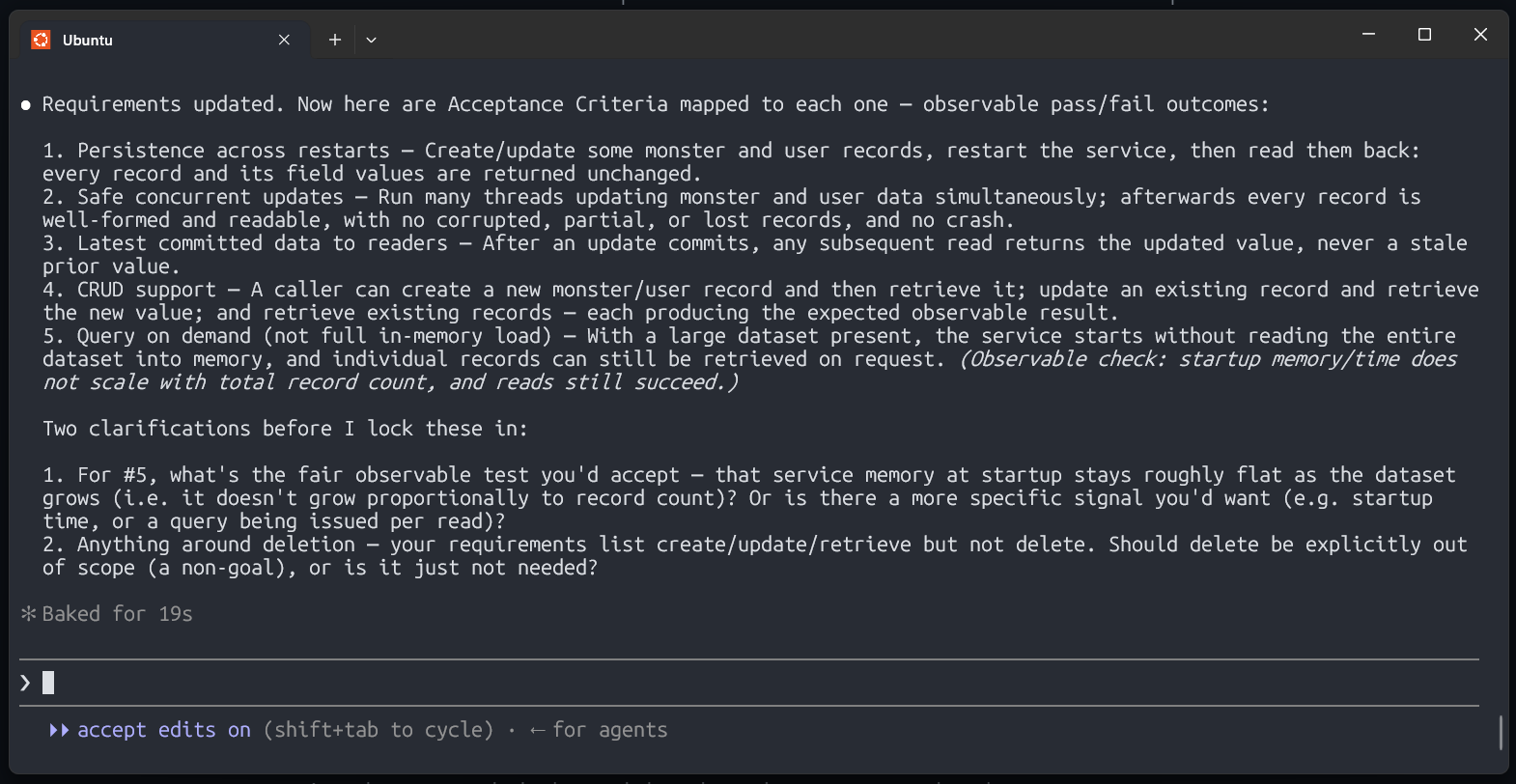 spec acceptance criteria